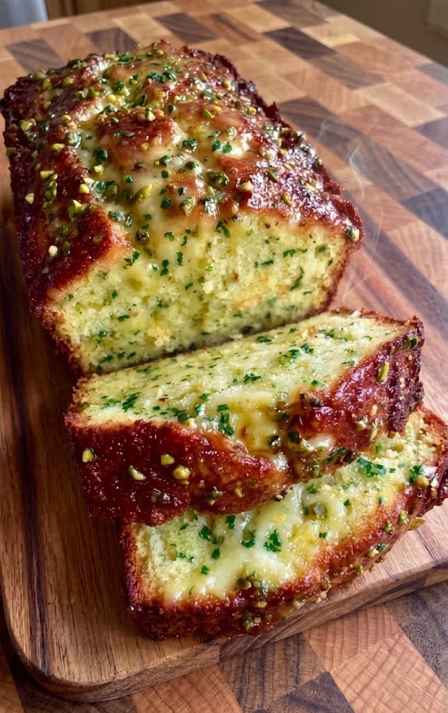 Pistachio Zucchini Bread