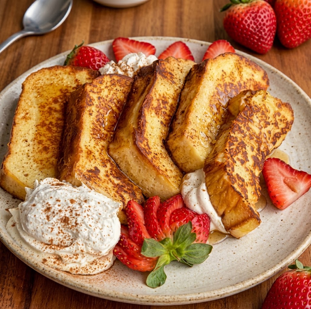 Homemade French Toast — No Bread, Low Carb