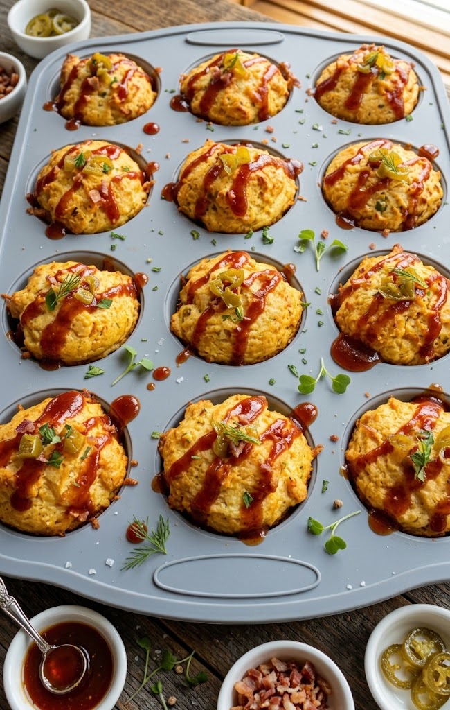 Creamy Chicken Enchilada Protein Cups