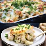 Chicken Alfredo Casserole
