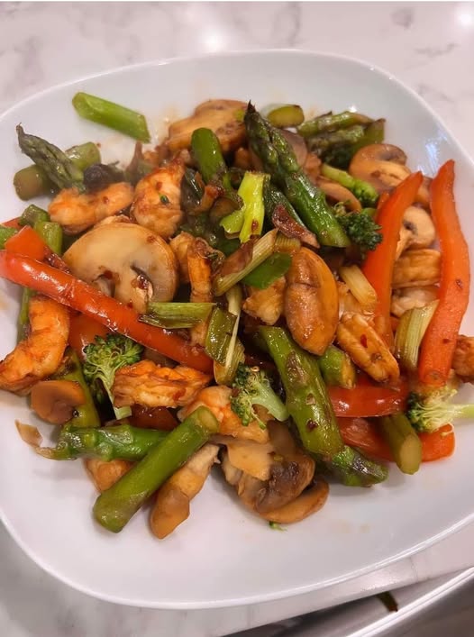 Simple easy stir fry!