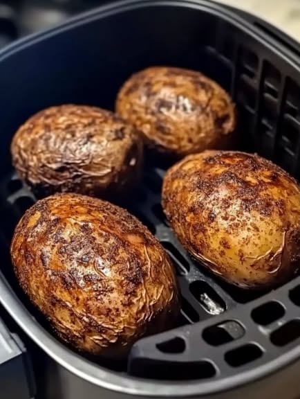 Air Fryer Baked Potatoes