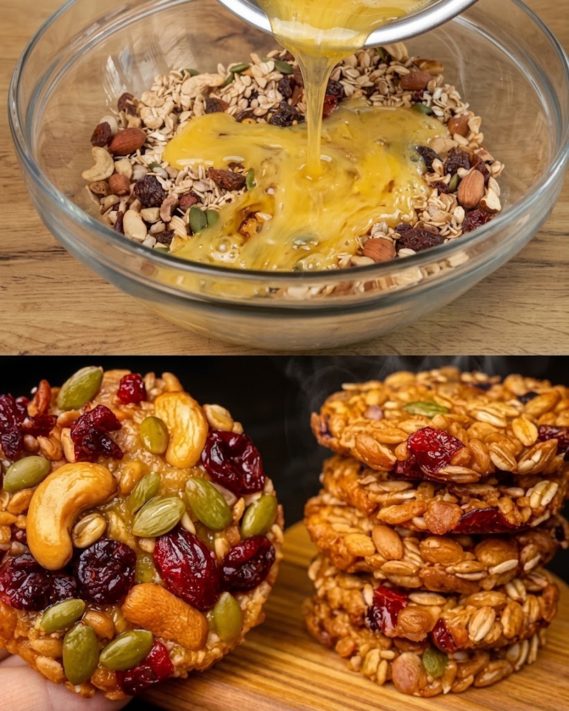 Nut & Seed Granola Cookies