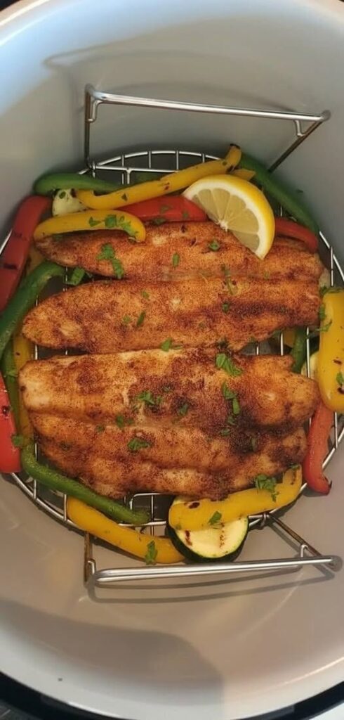 Air Fryer Crispy Breaded Fish Fillets