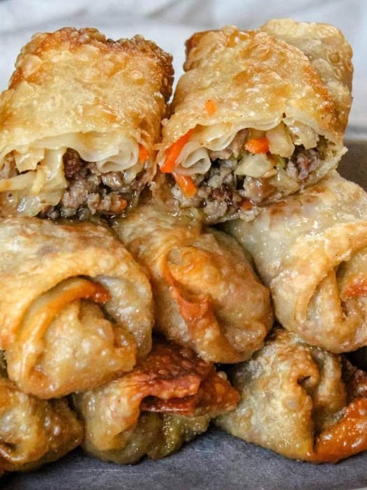Crispy Golden Brown Egg Rolls