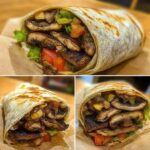 Vegan Portobello Mushroom Wrap 🌯🍄