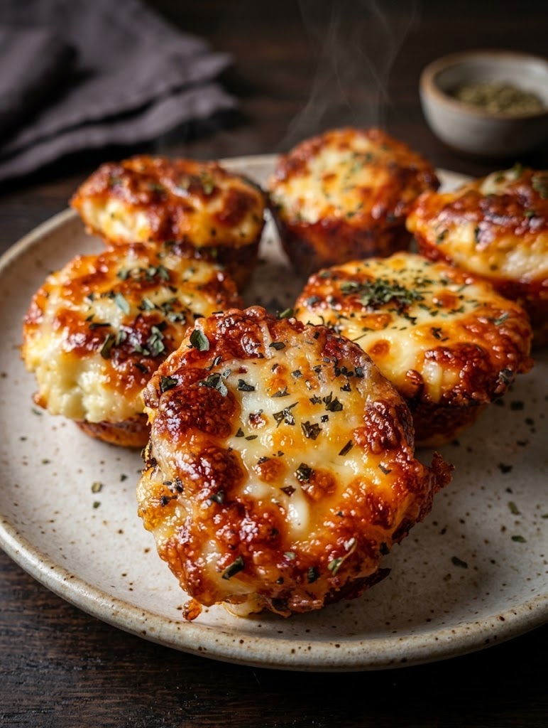 Keto Cottage Cheese Pizza Bites