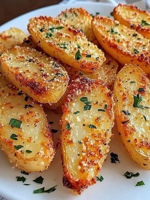 Best Easy Sheet Pan Scored Potatoes