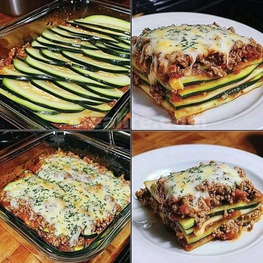 Zucchini No Noodle Lasagna