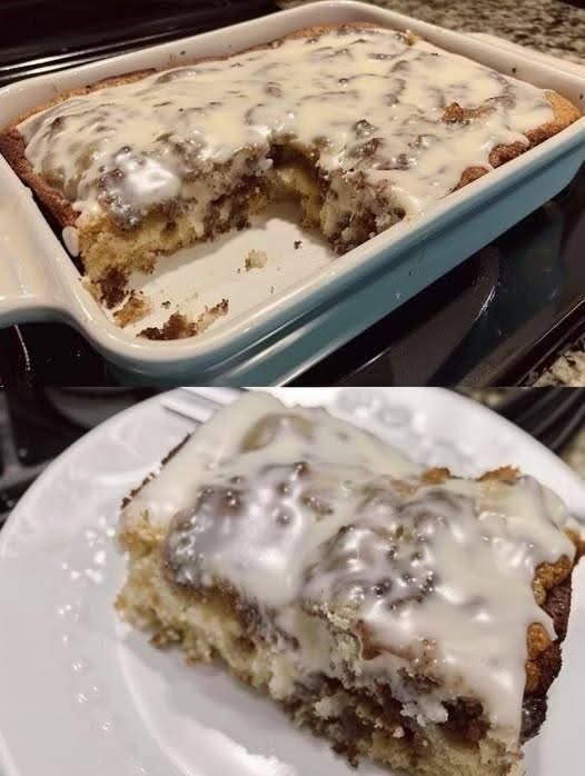 Cinnamon Roll Cake (Weight Watchers–Friendly)
