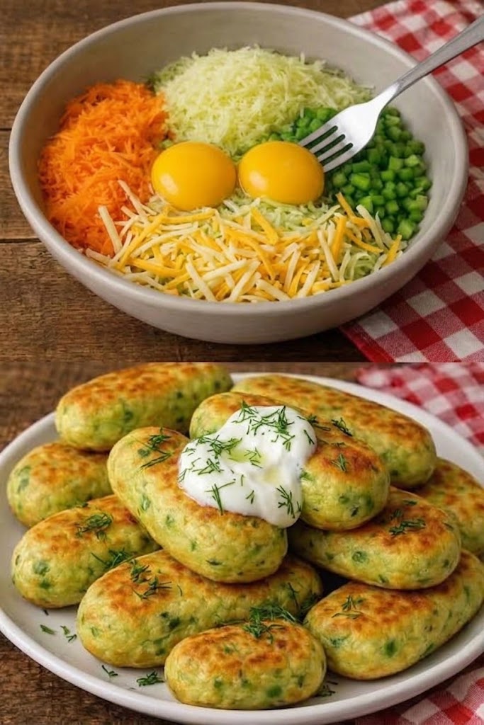 Healthy Zucchini Oatmeal Patties