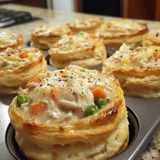 Mini Chicken Pot Pies