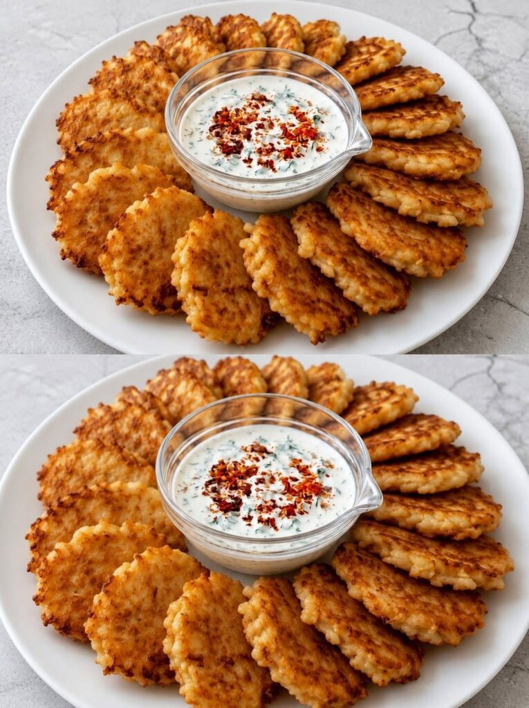Vegan Crispy Cabbage Fritters