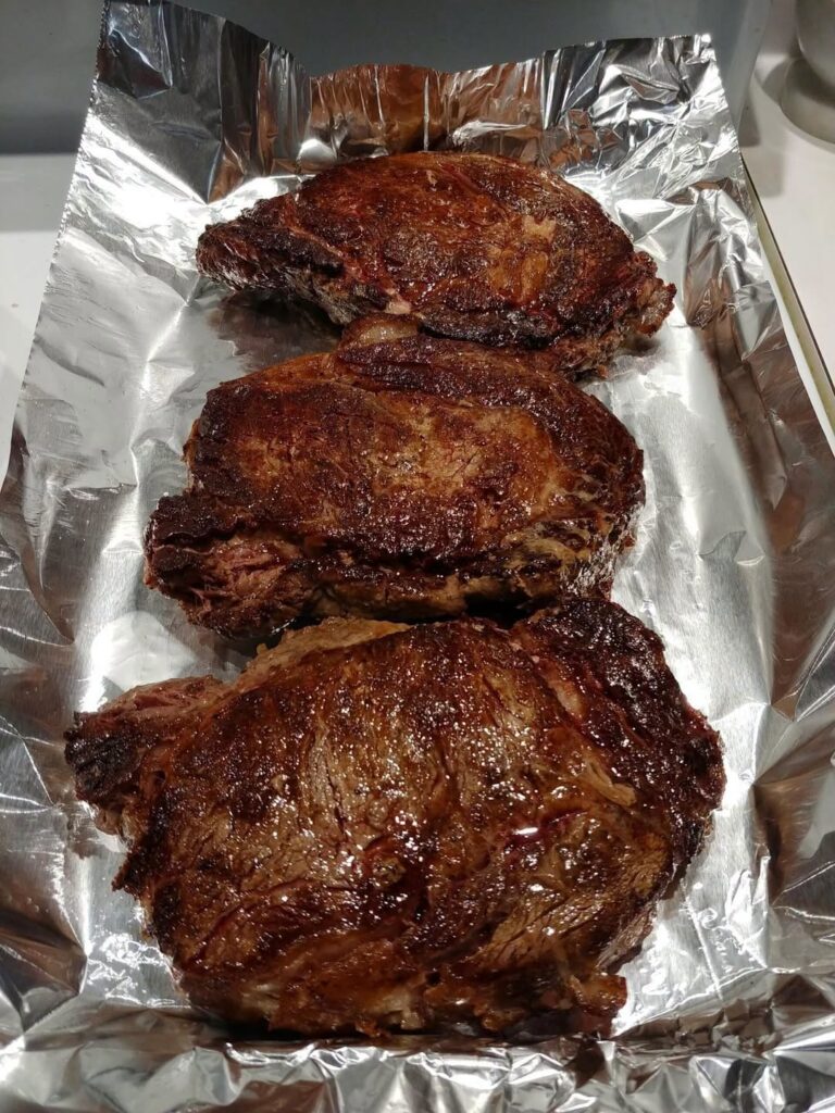 AIR FRYER RIBEYE STEAK