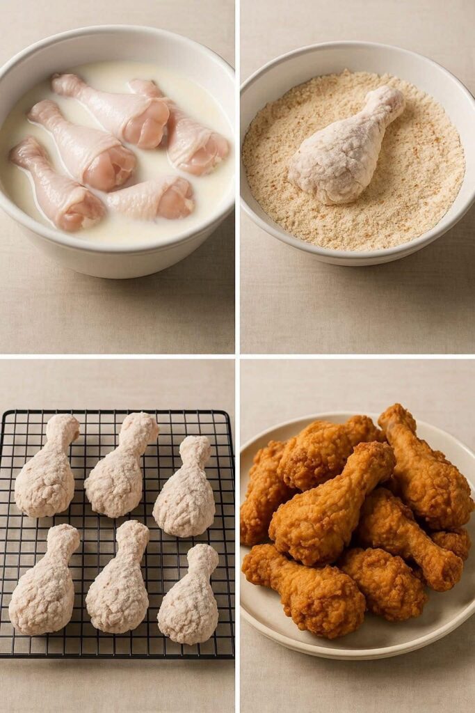 Air Fryer Homemade KFC Chicken