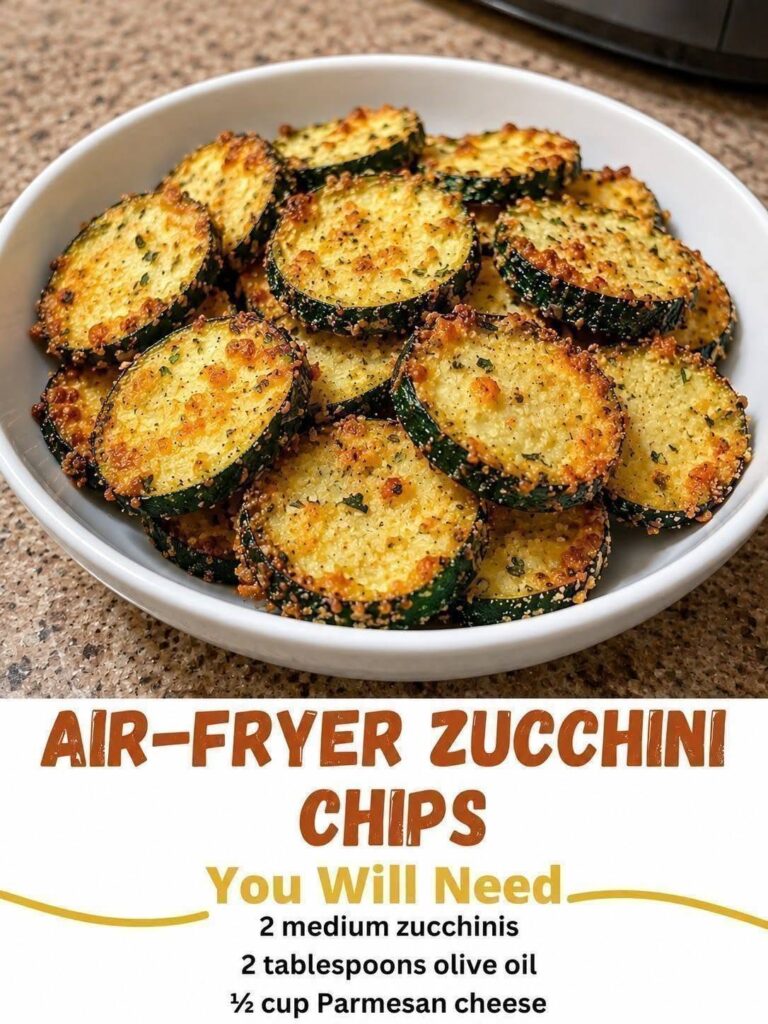 Air-Fryer Zucchini Chips