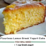 Flourless Lemon Greek Yogurt Cake