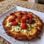 2-Ingredient Vegan Crispy Cheese Pizza Crust