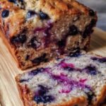 Vegan Lemon Blueberry Bread