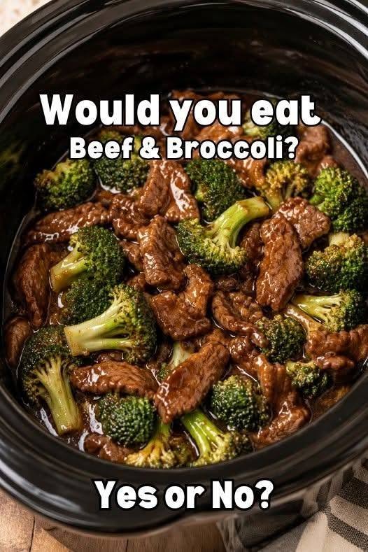 Crockpot Beef & Broccoli