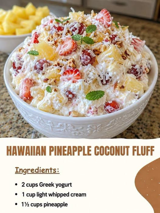 Hawaiian Pineapple Coconut Fluff