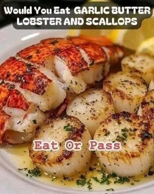 Sliced Garlic Butter Lobster Tail