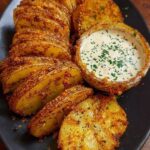 Air fryer Best Scalloped Potatoes