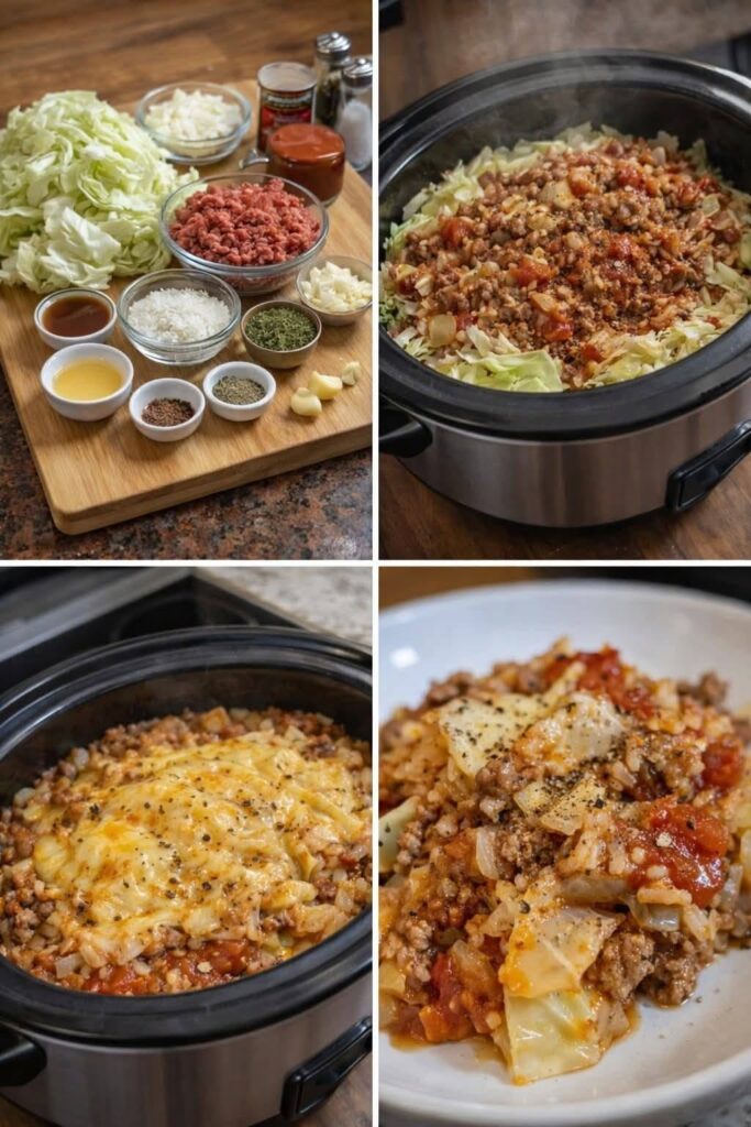 Crock Pot Unstuffed Cabbage Casserole