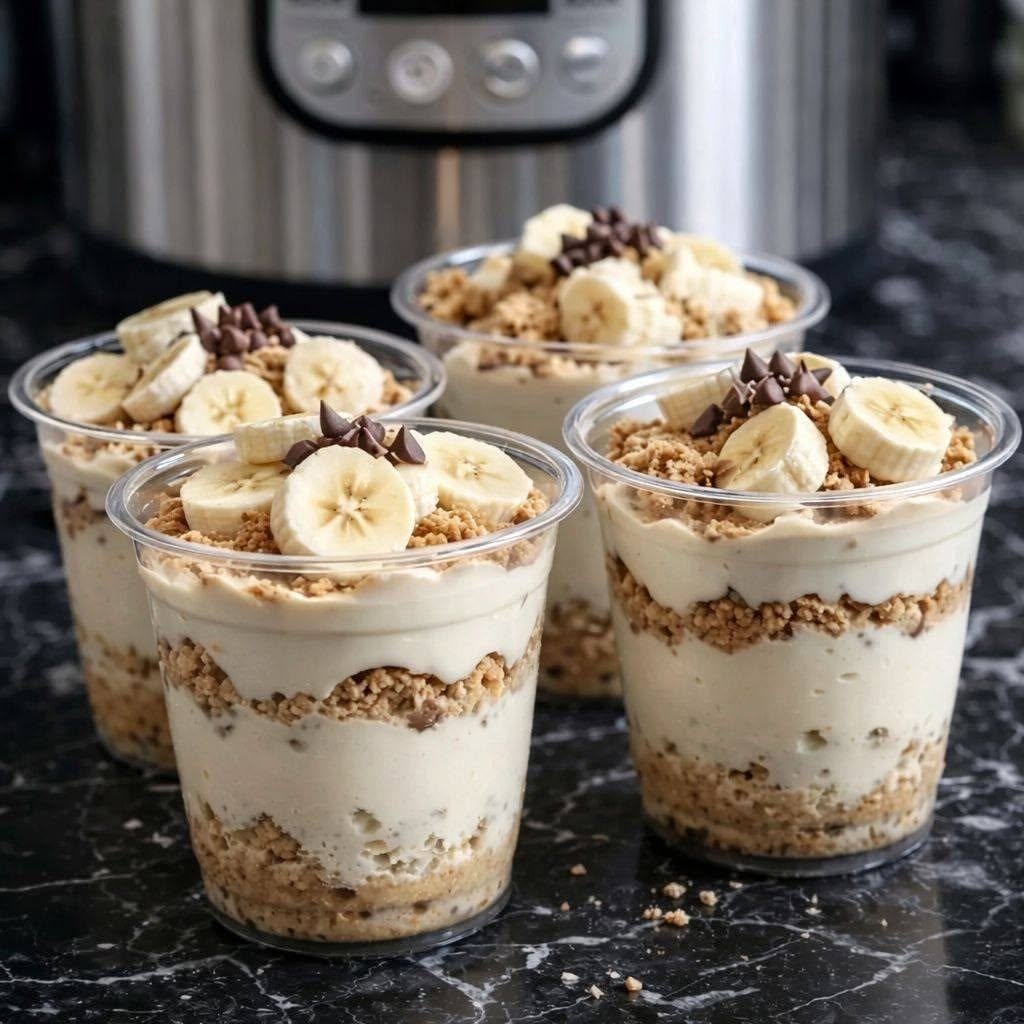 high-protein banana pudding