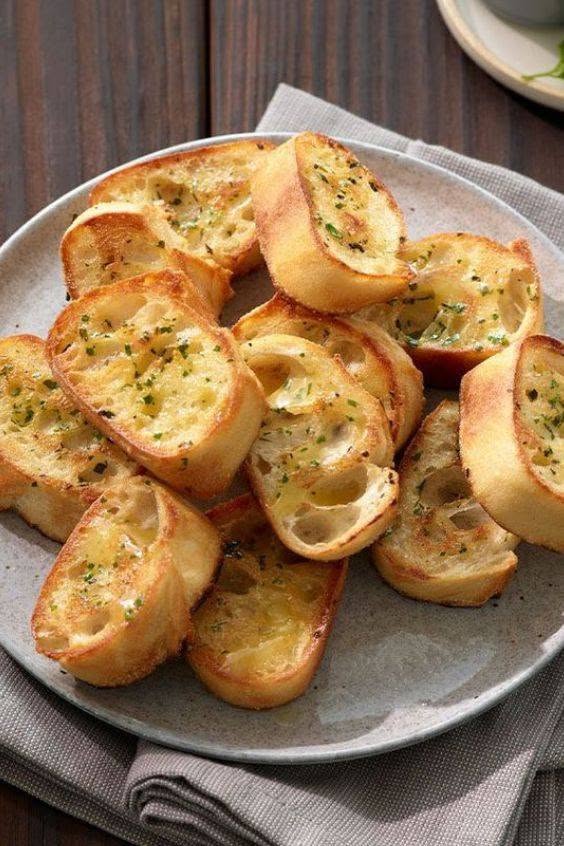 Air Fryer Herbed Garlic Bread