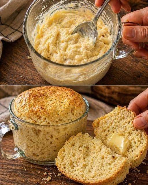 Zero Carb Bread in a Mug