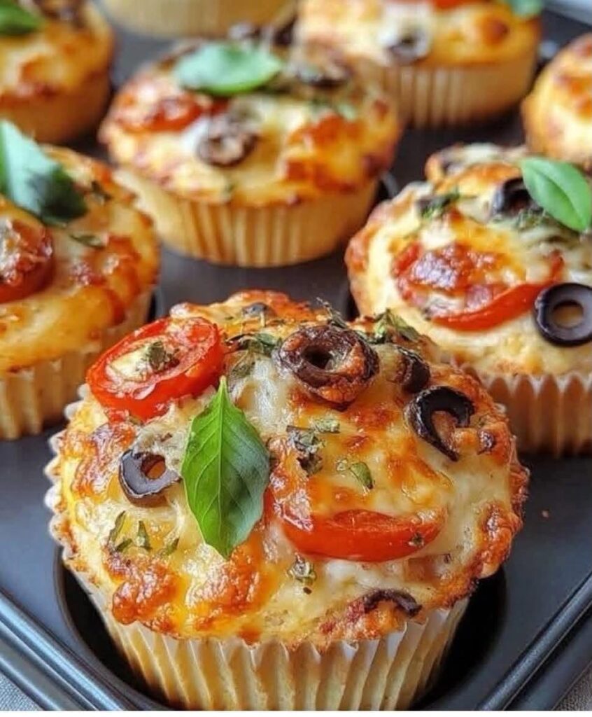 Vegan Pizza Muffins