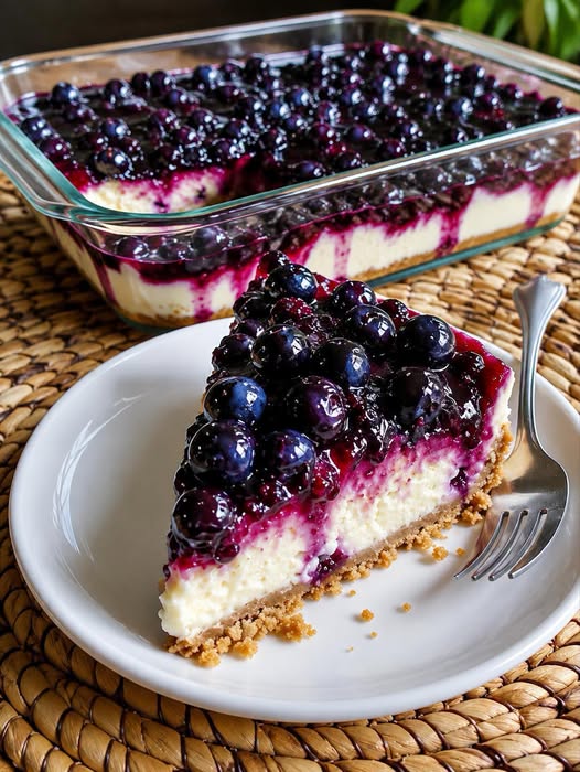 Fresh Blueberry Cheesecake
