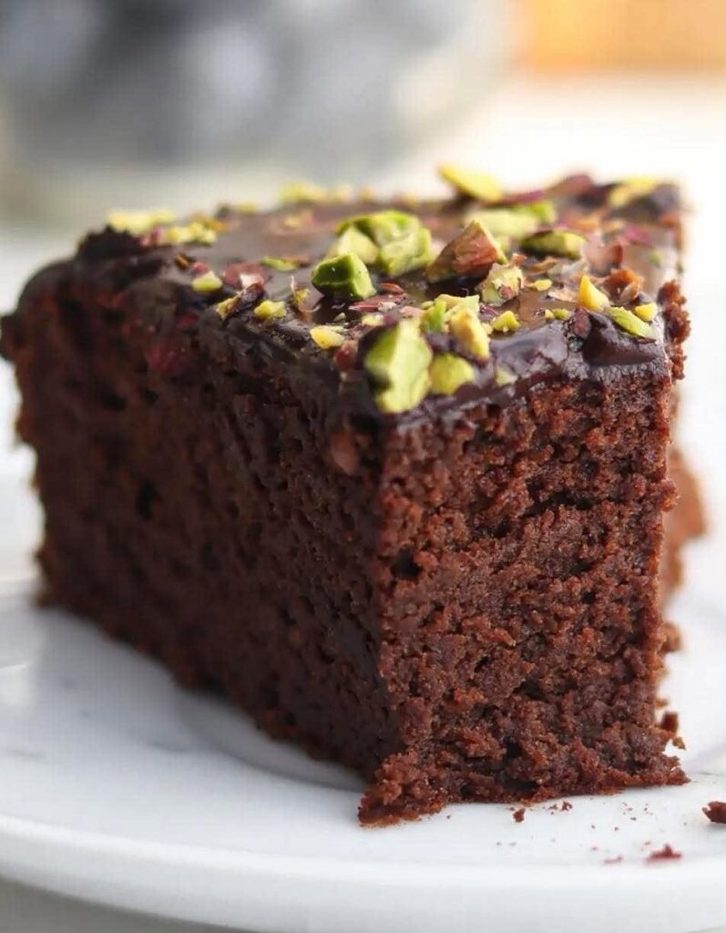 Vegan Chocolate Chickpea Cake