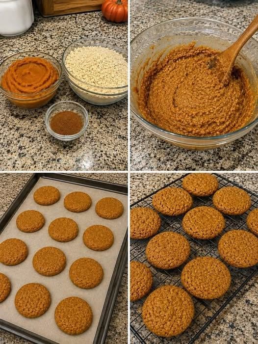 3-Ingredient Pumpkin Cookies