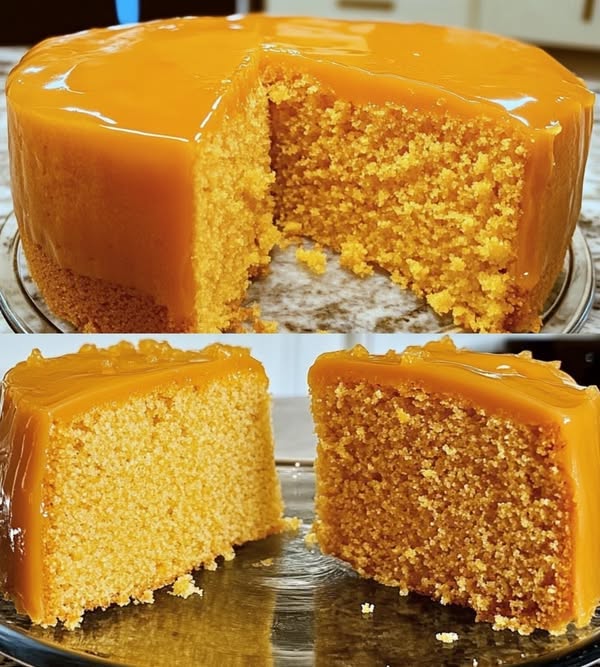 High-Protein Orange Cake