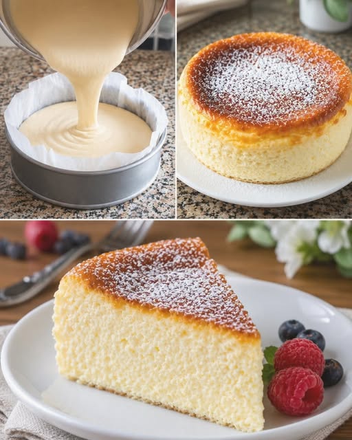 Cotton’ Cheesecake (Souffle Style)