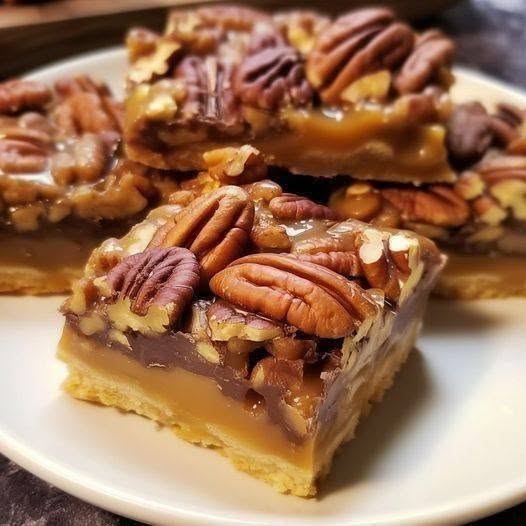 Keto Pecan Pie Bars