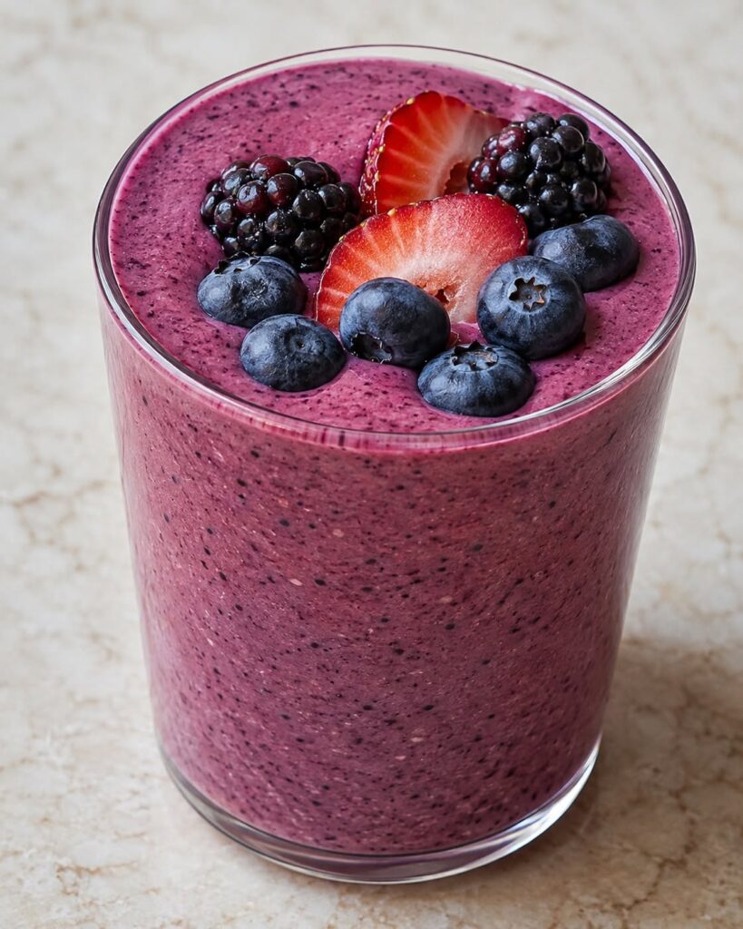 24g Protein Mixed Berry Smoothie