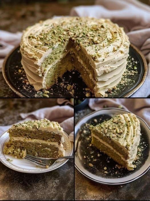 Vegan Pistachio Cake