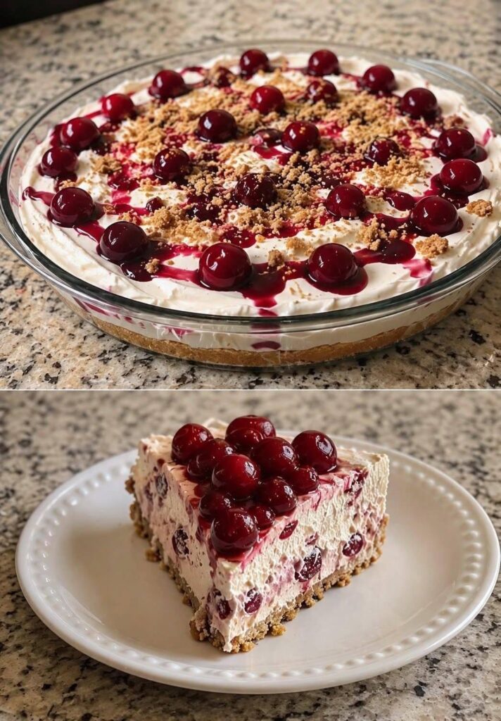 Vegan Cherry Cheesecake Lush