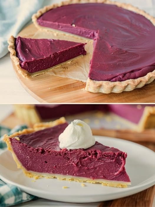 Vegan Purple Sweet Potato Pie