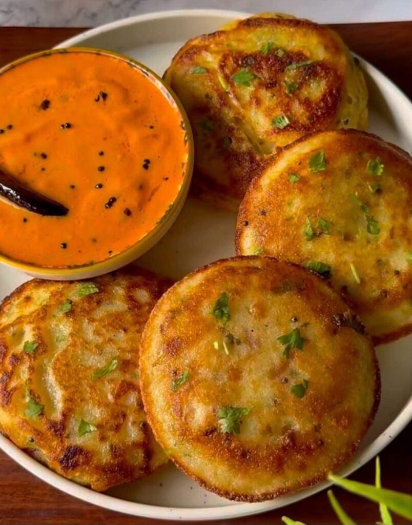 Spicy Instant Rava Paniyaram