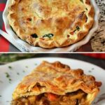 Vegan Vegetable Cheese Pie