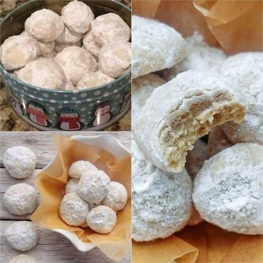 Low Carb Snowball Cookies
