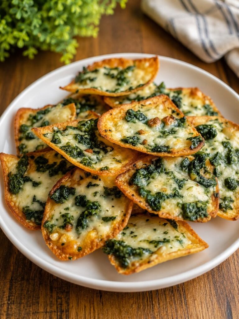 Crispy Spinach & Cheese Bites π
