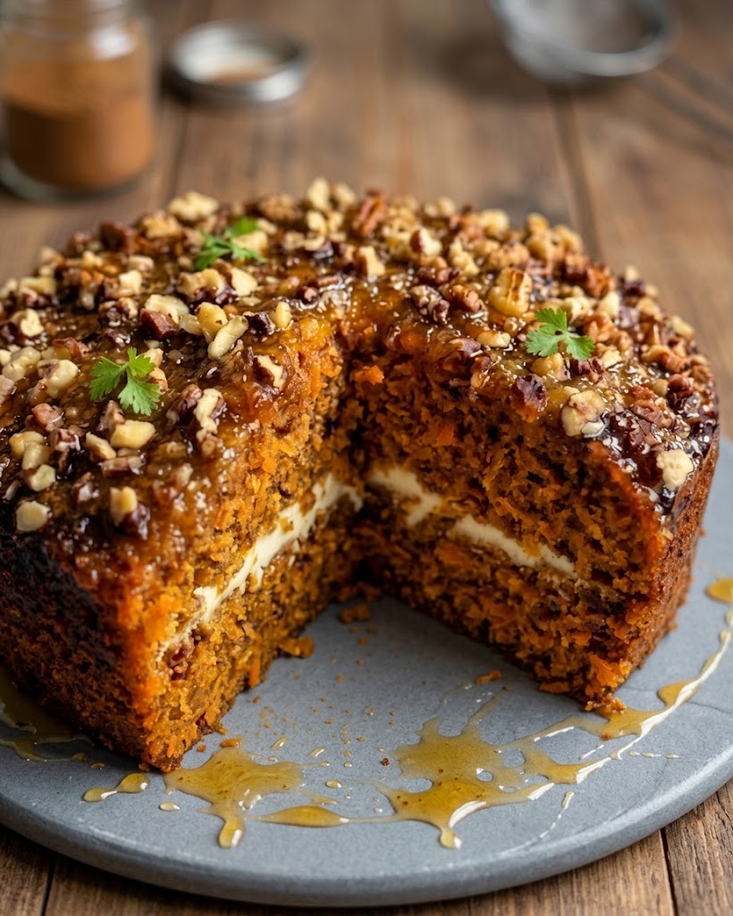 No Sugar No Flour Carrot Cake