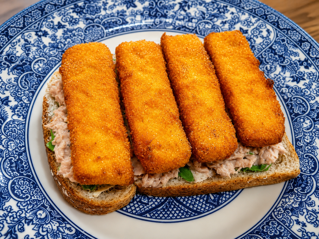 Ultimate High-Protein Fish Finger Sandwich