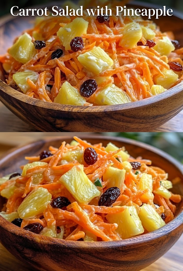 Carrot Salad with Pineapple