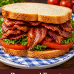 BACON AND TOMATO SANDWICHES
